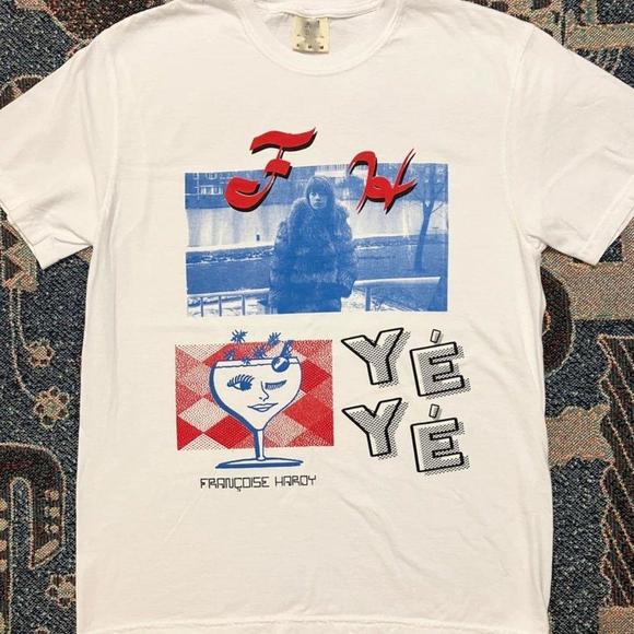 Other - Francoise Hardy Fan Art Shirt Retro Tee Ye Ye   Tee